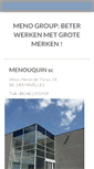 Mobile Screenshot of meno.be